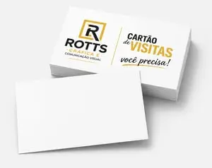 Cartão 4x0 cores