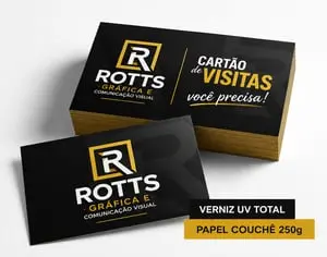 Cartão 250g/m² 4x4 cores